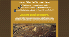 Desktop Screenshot of hotel-bijou.it