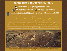 Tablet Screenshot of hotel-bijou.it